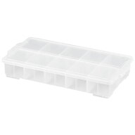 収納ケース プラスチック セパコン ナチュラル セパレート付コンテナ AP-3517 #104 工具箱 ツールボック…