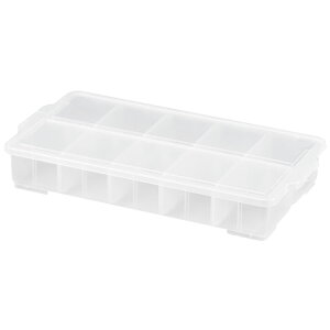 【10%OFFクーポン★10/24 20:00〜10/27 9:59】 収納ケース プラスチック セパコン ナチュラル セパレート付コンテナ AP-3517 #104 工具箱 ツールボックス おしゃれ DIY ガレージ 工具入れ 工具ケース ツ