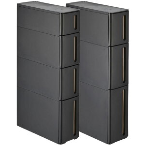 完成品 収納ケース ストランティ ドロアーAとドロアーBのセット squ+ スキュウプラス サンカ SANKA 収納家具 キッチン おしゃれ インテリア 押入れ収納 収納ボックス 隙間