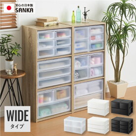 収納ケース 小物 pos'deco ポスデコ ワイド タイプ natura ナチュラ squ+ スキュウプラス 書類ケース 小物ケース 小物入れ 小物収納 ボックス アクセサリー カラーボックス