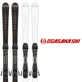 OGASAKA オガサカ スキー板 《2025》 UNITY U-FS2 / BK・WT + マーカー FDT TP10 BK×AN付モデル ビンディング セット 〈 送料無料 〉