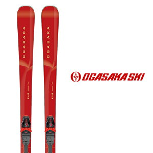 OGASAKA オガサカ スキー板 《2026》 Keo’s KS-UP(RD)+ チロリア PRD 12 GW ビンディング セット 取付無料 グリップウォーク対応 ケオッズ KS-UP レッド