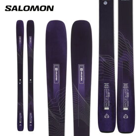 スキー板 サロモン 22-23 SALOMON レディース スタンスW88 STANCE W 88 (板のみ) [旧モデルスキー]