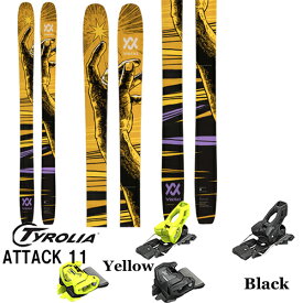 スキー板 フォルクル VOLKL 23-24 リボルト REVOLT 114 金具付き2点セット( TYROLIA ATTACK 11 GW)