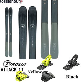 スキー板 旧モデル ロシニョール ROSSIGNOL SENDER 94 TI 金具付き2点セット(TYROLIA ATTACK 11 GW) 23-24モデル