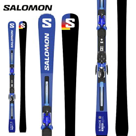 [旧モデル スキー板] サロモン SALOMON エスレース プロ S/RACE PRO SL + X12 (金具付) 23-24モデル
