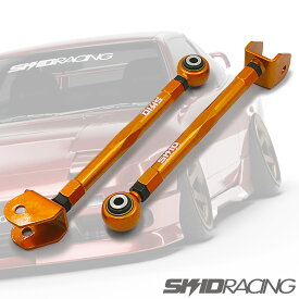 車検OK S14 S15 トーコントロールアーム オフセット 調整式 ピロ トーコンロッド スキッドレーシング R33 R34 Y32 Y33 C34 C35 ステージア