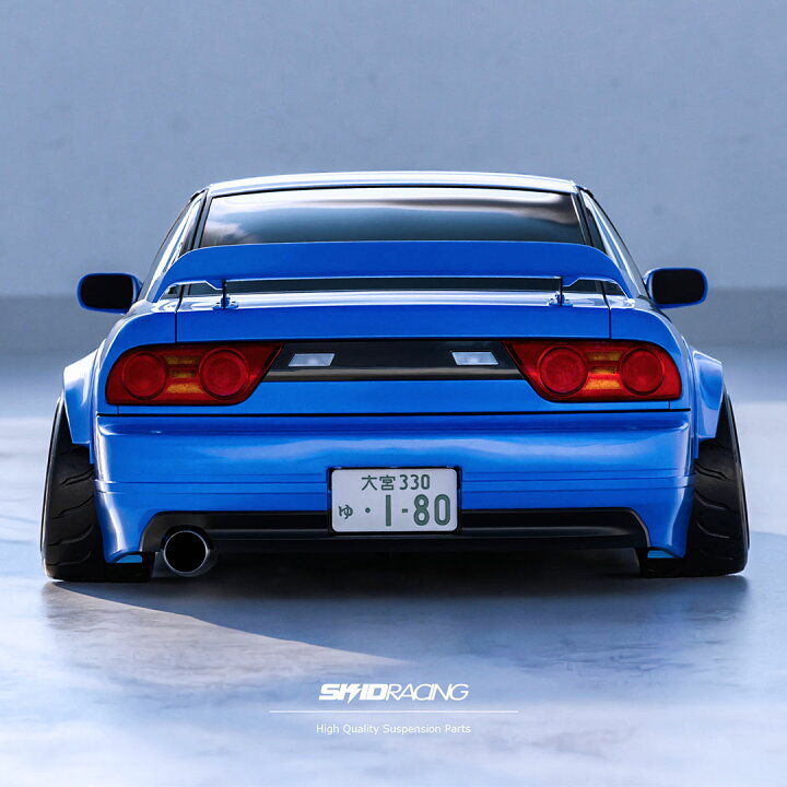 楽天市場】180sx リア スポイラー ウィング ダックテール スキッド 