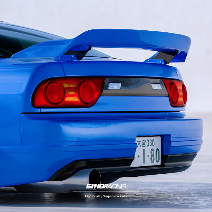 楽天市場】180sx リア スポイラー ウィング ダックテール スキッド 