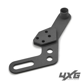 4XG ヨンクスギア ジムニー JB64 牽引フック 右 フロント 高強度 黒 ストーン ブラック 粉体塗装 JB74 リフトアップ