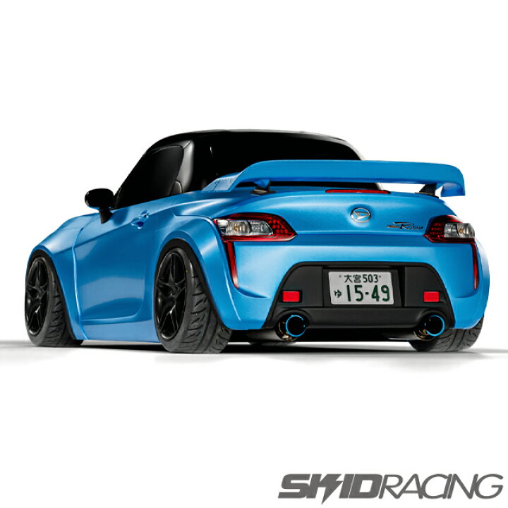 楽天市場】GR コペン COPEN Robe リア スポイラー ウィング ダック 