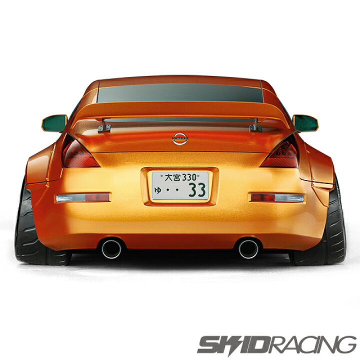 楽天市場】z33 フェアレディZ リア スポイラー ウィング ダックテール 