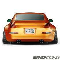 楽天市場】フェアレディz z33 パーツ（リアスポイラー｜外装・エアロ 