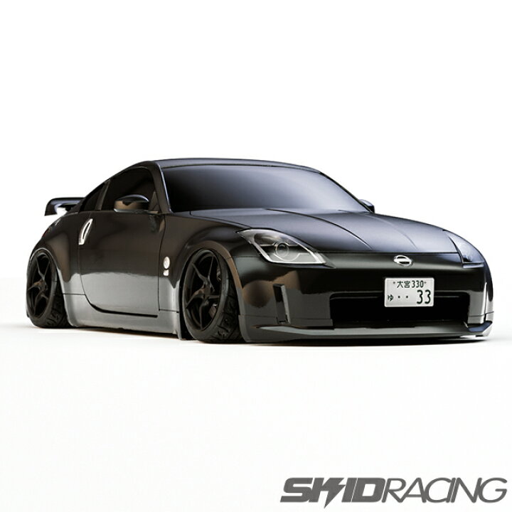 楽天市場】z33 フェアレディZ 前期 フロント リップスポイラー ハーフ 