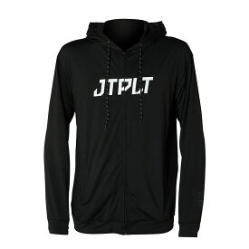 フードジャケット JETPILOT ジェットパイロット ハイドロ RXフロントジップフードラッシュメンズ カラー：BLACK マリンスポーツ ウォータースポーツ