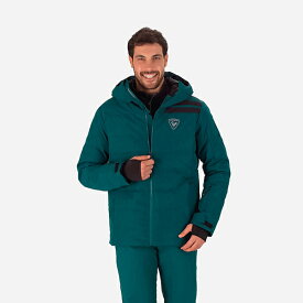 23-24 ROSSIGNOL ロシニョール RAPIDE JACKET+SKI PANT RLKMJ14+RLKMP04 上下セット　カラー：DEEP TEAL+BLACK