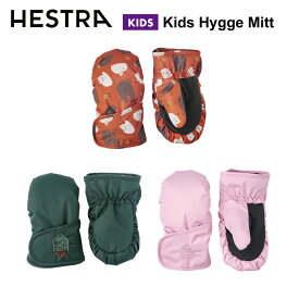 HESTRA ヘストラ Kids Hygge Mitt 子供用 ウィンターグローブ キッズ 赤ちゃん 男女兼用 暖かい 柔らかい 保温性 グリップ力 軽量 手袋 スキー スノーボード ウィンタースポーツ アウトドア 遊び 36471 国内正規品