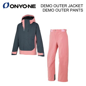 25-26 ONYONE オンヨネ スキー ウェア 上下セット ONJ98041+ONP98051 DEMO OUTER JACKET+DEMO OUTER PANTS