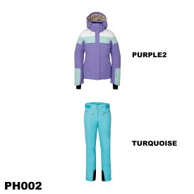 PHENIX フェニックス Snow wave Jacket_Time Space Ws Pants LEGACY スキー ウェア アウター ジャケット パンツ 上下セット レディース 女性 伸縮性 耐久性 防水性 保温性 ESW23OT64 ESW23OB61 正規品 送料無料