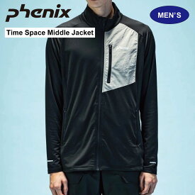 PHENIX フェニックス Time Space Miiddle Jacket タイムスペース ミドルジャケット スキー ウェア ミドルウェア インナー メンズ 男性 トップス 伸縮性 裏起毛 保温性 ESM23KT11 正規品 送料無料