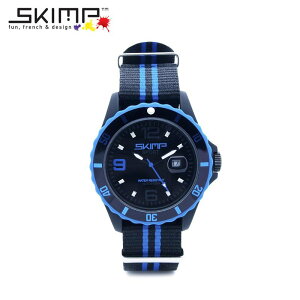 rv Y l St uh X|[cEHb` rWlX NATOxg ~^[ n W X|[eB[ AEghA 10Ch 10ATM tXuh SKIMP WATCH 44mm u[ (F )