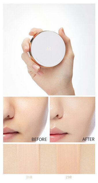 MISSHAミシャクッションファンデミシャMクッションファンデーションモイスチャーMAGICCUSHIONMOISTURESPF50+/PA+++韓国コスメ韓国クッションファンデーションクッションファンデーションミシャクッションベースメイク