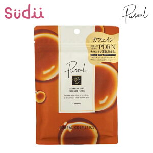 �����z�����y �s�����A �J�t�F�C�� �}�X�N�zPUREAL CAFFEINE LIFT ESSENCE MASK 7�����y���K�i�zPDRN ����l�Q �V�[�g�}�X�N �t�F�C�X�p�b�N �p�E�`�}�X�N �V�[�g�}�X�N �ڌ��̃N�} ������ �ێ� �n���c