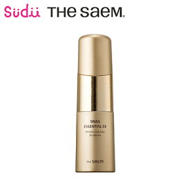 【黄金カタツムリエキス 乳液】ザセム スネイル エッセンシャル EX リンクル ソリューション エマルジョン 150ml【正規品】the saem SNAIL ESSENTIAL EX Wrinkle Solution Emulsion 保湿 乳液 しっとり ツヤ肌 ハリ感 ケア なめらか 肌 保湿ケア