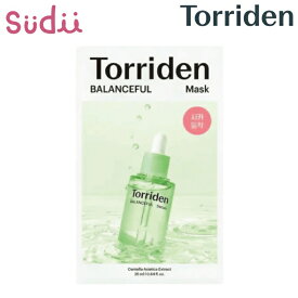 【シカ 個包装フェイスマスク】 TORRIDEN BALANCEFUL MASK [CICA]【正規品】フェイスマスク パック 人気 マスクシート マスクパック セラム フェイスパック アンプル シートマスク 高保湿密着パック ヒアルロン酸 スキンケア 低刺激