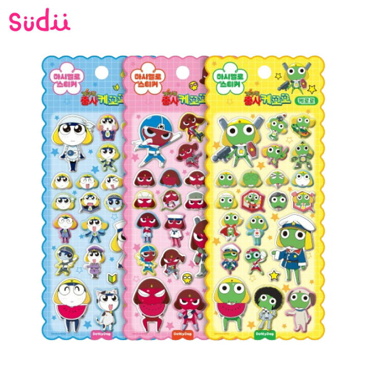 楽天市場】【ケロロ軍曹 マシュマロ シール】韓国正規品 KERORO 