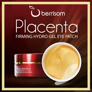 [Berrisom/ベリサム]PlacentaFirmingHydroGelEyePatch/プラセンタファーミングハイドロジェルアイパッチ(60枚)SkinGarden/スキンガーデン