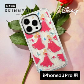 【公式】SKINNYDIP iPhone13Pro用 ケース ディズニー プリンセス オーロラ 耐衝撃 保護