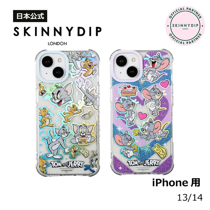 楽天市場】【公式】SKINNYDIP iPhone用 ケース トム＆ジェリー 