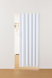 アコーディオンドアSJ-2 幅:100cm × 高さ:174cm 規格品 金ノコ付属 扉 間仕切り カーテン