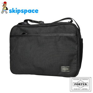 �|�[�^�[�@�n�C�u���b�h�@�V�����_�[�o�b�O�@737-17803�@�u���b�N�@�g�c�J�o�� PORTER HYBRID �{�b�N�X�^ �΂ߊ|�� ���|�� ����