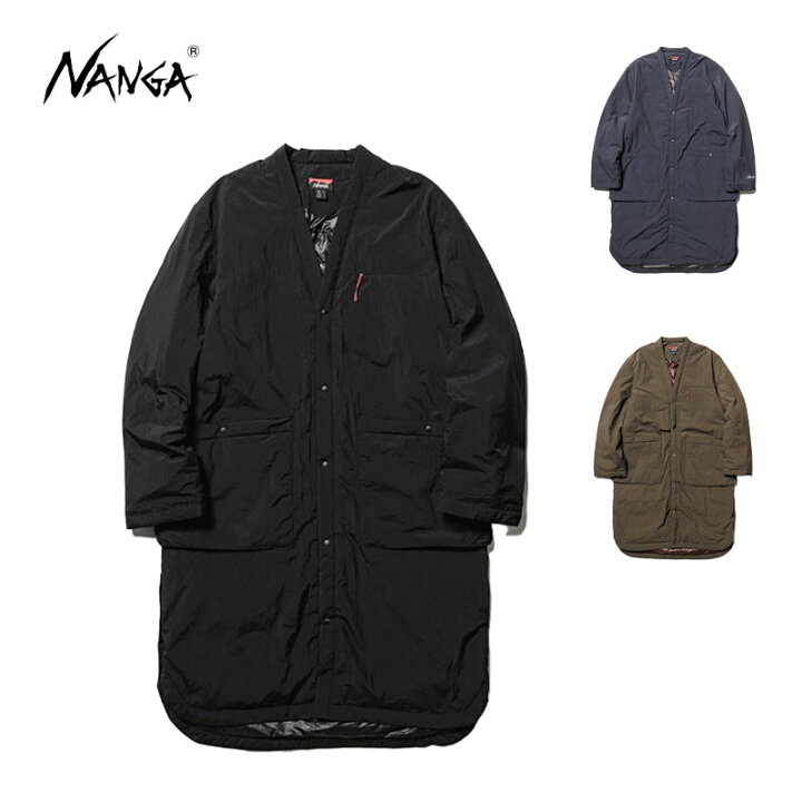 楽天市場】ナンガ NANGA NO COLLAR SOFT DOWN COAT(UNISEX) ノーカラー 