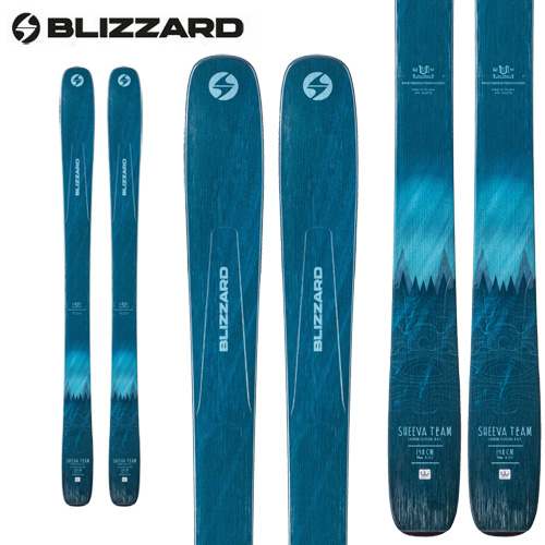 NEWモデル早期予約 スキー 板 ファット 安全 オールラウンド ジュニア ブリザード BLIZZARD SHEEVA TEAM 新作製品、世界最高品質人気! ユース 板のみ シーバチーム 21-22