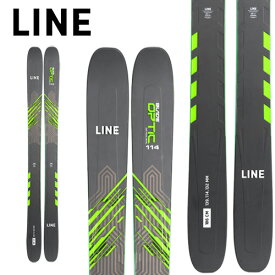 スキー板 ライン 22-23 LINE ブレイド オプティック BLADE OPTIC 114 (板のみ) [旧モデルスキー]