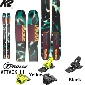 旧モデル スキー板 ケーツー K2 22-23 MINDBENDER 106 W 金具付き2点セット( TYROLIA ATTACK 11 GW)