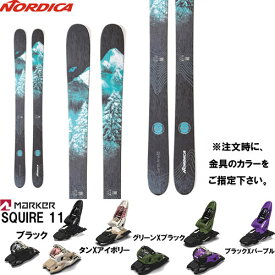 ノルディカ NORDICA 23-24 SANTA ANA FREE 104 板と金具2点セット( MARKER SQUIRE 11 セット)