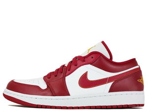 NIKE AIR JORDAN 1 LOW 553558-607iCL GA W[_ 1 [ J[fBibh/Cg J[-zCgCARDINAL RED/LIGHT CURRY-WHITE