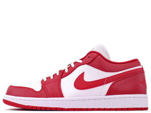 NIKE AIR JORDAN 1 LOW 553558-611iCL GAW[_ 1 [ Wbh/Wbh-zCgGYM RED/GYM RED-WHITE