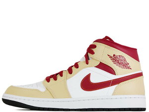 NIKE AIR JORDAN 1 MID 554724-201ナイキ エア ジョーダン 1 ミッド ホワイト/オニックス/ライトカレーWHITE ONYX/LIGHT CURRY-WHITE