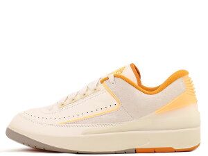 NIKE AIR JORDAN 2 RETRO LOW DV9956-118iCL GA W[_ 2 g [ ZC/ eBg-Cg J[-RuXg[SAIL/MELON TINT-LIGHT CURRY-COBBLESTONE