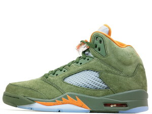 NIKE AIR JORDAN 5 RETRO ARMY OLIVE/SOLAR ORANGE DD0587-308iCL GA W[_ 5 g A[~[I[u/\[[IW