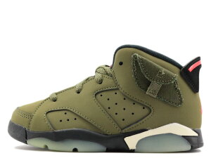 yBABY/KIDS SIZEzNIKE JORDAN 6 RETRO SP (TD) CQ3567-200iCL W[_ 6 g XyV gh[ "gBXEXRbg/JN^X WbN" ~fBAI[u/Ctbh"TRAVIS SCOTT" MEDIUM O