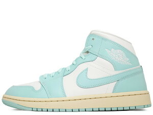 NIKE WMNS AIR JORDAN 1 MID BQ6472-132iCL EBY GA W[_ 1 ~bh ZC/Cgf[/XSAIL/LIGHT DEW/MUSLIN