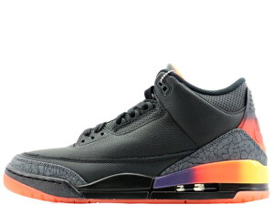 NIKE AIR JORDAN 3 RETRO SP FN0344-001iCL GAW[_ 3 g XyV "J.oB" ubN/\[[ tA"J BALVIN" BLACK/SOLOR FLARE
