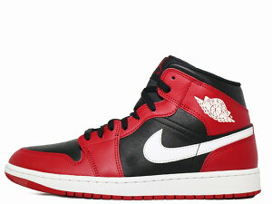 NIKE AIR JORDAN 1 MID DQ8426-061iCL GA W[_ 1 ~bh ubN/Wbh/zCgBLACK/GYM RED/WHITE