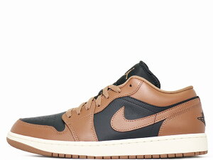 NIKE WMNS AIR JORDAN 1 LOW DC0774-021iCL EBY GA W[_ 1 [ ItmA[/APIuE-ZC OFF NOIR/ARCHAEO BROWN-SAIL